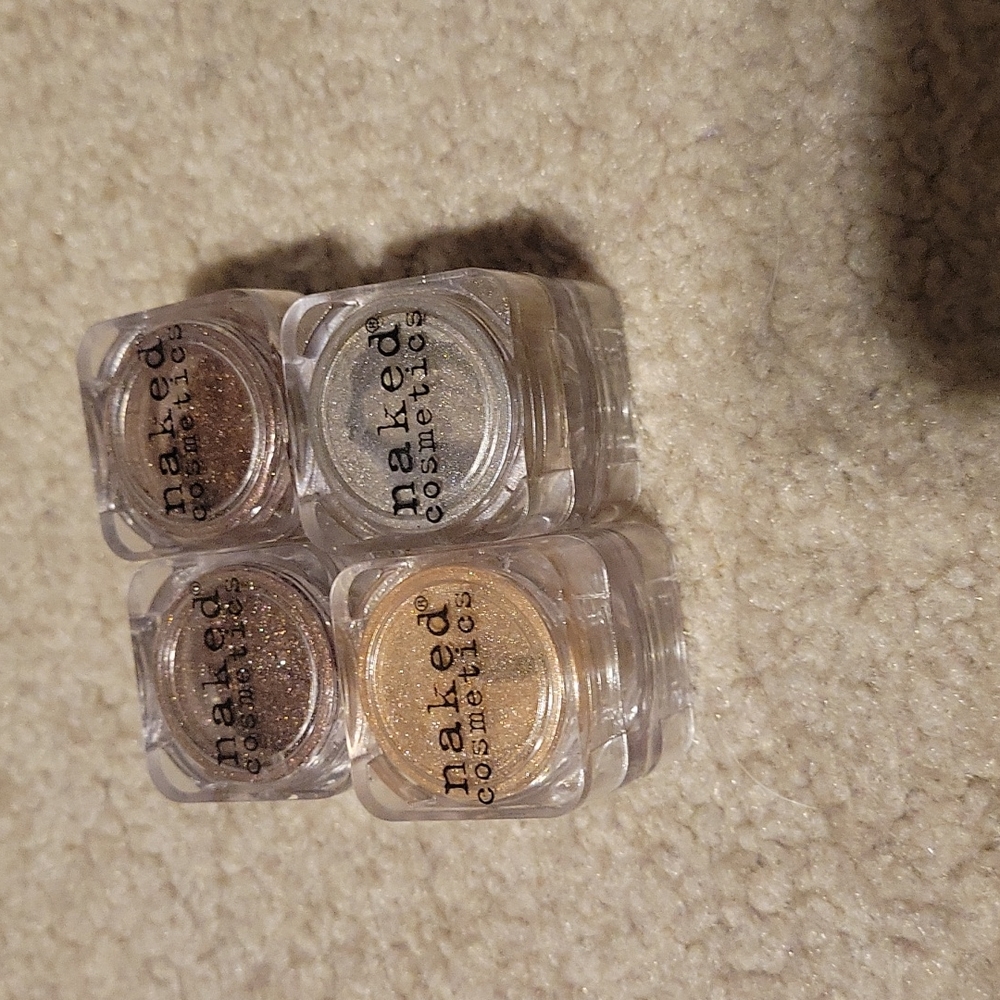 Four nake cosmetics eyeshadows